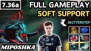 736a  Miposhka WEAVER Soft Support Gameplay 32 ASSISTS  Dota 2 Full Match Gameplay [upl. by Akenahs]