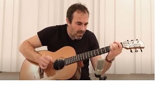 Manhattan  Kaboul Renaud and Axelle Red  Arrangement guitare fingerstyle  Hervé Le Feuvre [upl. by Denzil205]