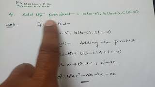 Algebraic Expressions Class 8  Exercise 1124mathematics education tutorial [upl. by Daly938]