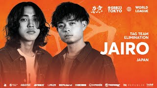 Jairo 🇯🇵 I GRAND BEATBOX BATTLE 2023 WORLD LEAGUE I Tag Team Elimination [upl. by Colis]