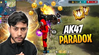 New AK47 Unstoppable Gameplay in Grandmaster Lobby Free Fire Max [upl. by Llenrep11]