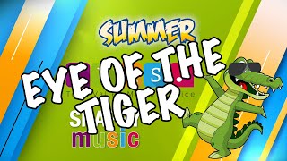 SONG Eye of the Tiger Sing along Survivor [upl. by Hadsall633]