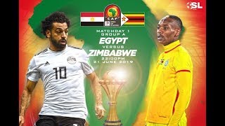 ZIMBABWE VS EGYPT 2019 HIGHLIGHTS AFCON 2019 [upl. by Sirak]