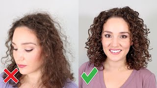 8 Mistakes that Cause Frizz when Refreshing amp on NextDay Hair [upl. by Ellenet188]