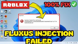 Roblox fluxus injection failed LoadLibFail Failed DLL not found FIX [upl. by Adnulahs527]