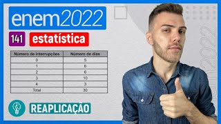 ENEM 2022  Q141  Descargas atmosféricas objetos estranhos e quedas de árvores  ESTATÍSTICA [upl. by Isyad]