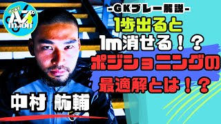 【GK解説】中学生でもわかる！ゴールを疑似的に小さくする方法を超論理的に解説！サッカー ゴールキーパー サッカー日本代表 football キーパー gk 中村航輔 イーフト [upl. by Rairb]