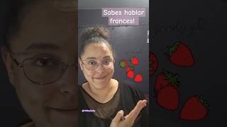 Nombres de Frutas en Frances que Ya Conoces  shorts aprenderfrancés [upl. by Kilbride]