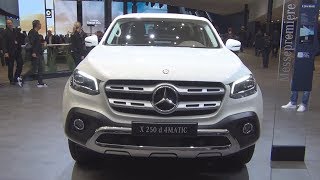 MercedesBenz X 250 d 4MATIC 2018 Exterior Walkaround [upl. by Natiha935]