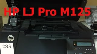 HP LJ Pro M125 картридж  CF283 [upl. by Sorac]