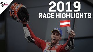 MotoGP Race Highlights  2019 AustrianGP [upl. by Euqilegna]