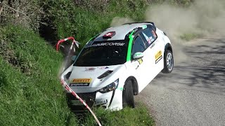 7° Rally Vigneti Monferrini 2024 CRASHES MISTAKES amp SHOW [upl. by Annice]