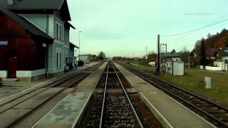 Mattigtalbahn  Führerstandsmitfahrt von Steindorf bStrasswalchen nach Braunau am Inn [upl. by Apthorp]