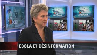 Ebola et désinformation  la journaliste Sophie Langlois part pour la Guinée [upl. by Seth]