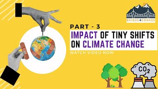 Our Actions amp Climate Change  Part3  Impact of Tiny Shifts on Climate Change [upl. by Ydissahc]