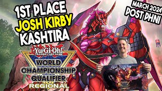 YuGiOh Regional UNDEFEATED 1st Place  Kashtira Deck Profile ft Joshua K  Halifax Ns [upl. by Bronez]