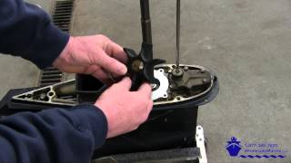 How to Replace the Water Pump on a Johnson Evinrude 85300hp Outboard [upl. by Rodina]