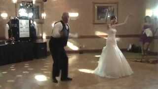 Father Daughter Wedding Dance Surprises Guests [upl. by Notnats181]