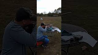 Shooting my 65 creedmoor guns rifle outdoors jesus [upl. by Dnalyar71]