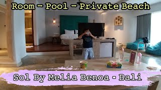 SOL by MELIA BENOA BALI  HOTEL DENGAN PRIVATE BEACH KEREN  ADA WATERSPORT  REVIEW 2022 [upl. by Nat]