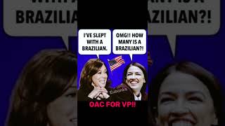 OAC FOR VP kamalaharris oac election2024 funny comedy [upl. by Norina]