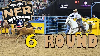 NFR WRANGLER 2020 • 6 ROUND •TEAM ROPING• COMPLETO [upl. by Adnana253]