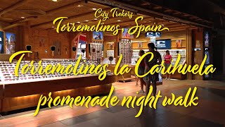 Torremolinos la Carihuela night walk [upl. by Oizirbaf872]