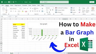 how to make a bar graph in excel  how to create a bar chart in excel  excel [upl. by Aninotna]