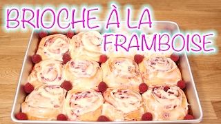 RECETTE BRIOCHE FRAMBOISE  CARL IS COOKING [upl. by Akkeber]