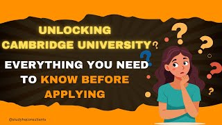 Cambridge University Review Admission Requirements Scholarships Student Life and more [upl. by Aytnahs]