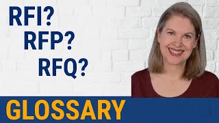 What is RFI RFP amp RFQ  Explained [upl. by Karolina]