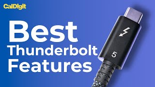 Top 5 Thunderbolt 5 Features  CalDigit [upl. by Anne-Marie]