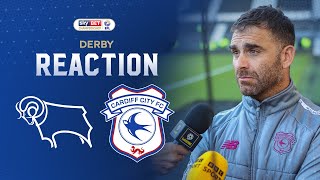 REACTION  DERBY vs CARDIFF CITY [upl. by Kerat]