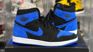 Air Jordan 1 High OG quotRoyal Reimaginedquot Review and On Feet Look [upl. by Schultz]