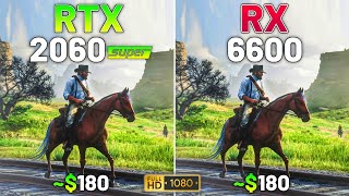 10 Games on RTX 2060 SUPER vs RX 6600 in 2023  1080p [upl. by Ayotaj780]