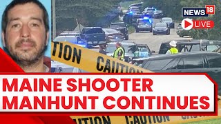 Lewiston Maine Shooting 2023 LIVE  Hundreds Of Officers Search For Maine Shooter  US News  N18L [upl. by Yacano]