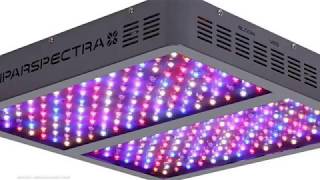 Viparspectra 1200w Led Light Review [upl. by Anaugahs413]