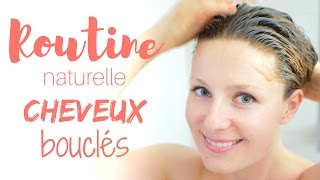 Routine cheveux bouclés  minimaliste amp naturelle  DIY [upl. by Atteuqaj]