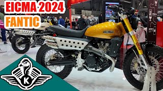 Fantic at EICMA 2024  All Fantic motorcycles [upl. by Ecerehs]