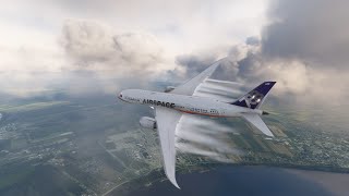 BravoAirSpace Boeing 7878 Dreamliner  788  MSFS 2020  First Flight  4K [upl. by Pedaiah254]