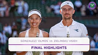 Thrilling Mixed Doubles  Gonzalez Olmos vs Zielinski Hsieh  Final  Highlights  Wimbledon 2024 [upl. by Amahcen]