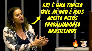 🚨 DEPUTADA COMUNISTA FALA SOBRE O FIM DA ESCALA TRABALHISTA DE 6X1 NA CÂMARA DOS DEPUTADOS [upl. by Marpet]