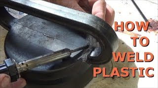 how to weld plastic [upl. by Raval458]