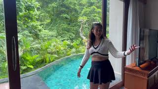 2 Bedroom Villa di Ubud View Jungle Fasilitas Super Lengkap  Aksari Resort Ubud  Villa Tour [upl. by Alleinad300]