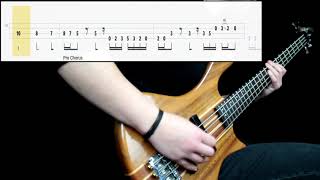 System Of A Down  BYOB Bass Cover Play Along Tabs In Video [upl. by Anauqed]