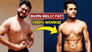 HOW TO BURN BELLY FAT in 90 DAYS 🇮🇳 Exercise amp Diet Plan [upl. by Anthiathia]