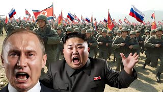 Kim Jong and PUTIN shocked North Korean and Russian Troops Arrive in Kursk Executed by US Troops [upl. by Flatto119]