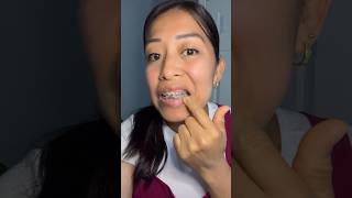 Hoy tocó cita con el dentista 🦷 reels dentista brackets frenos dientes teeth vlogs fyp [upl. by Jo-Ann]