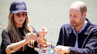 Prince William Randomly Hung Out With Heidi Klum During His Trip to South Africa [upl. by Novej336]