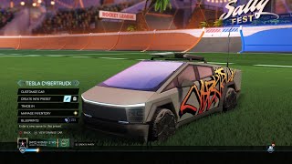 Rocket League Meets Cybertruck The Ultimate Car Showcase [upl. by Luis]